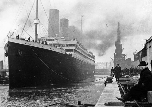 first voyage of titanic