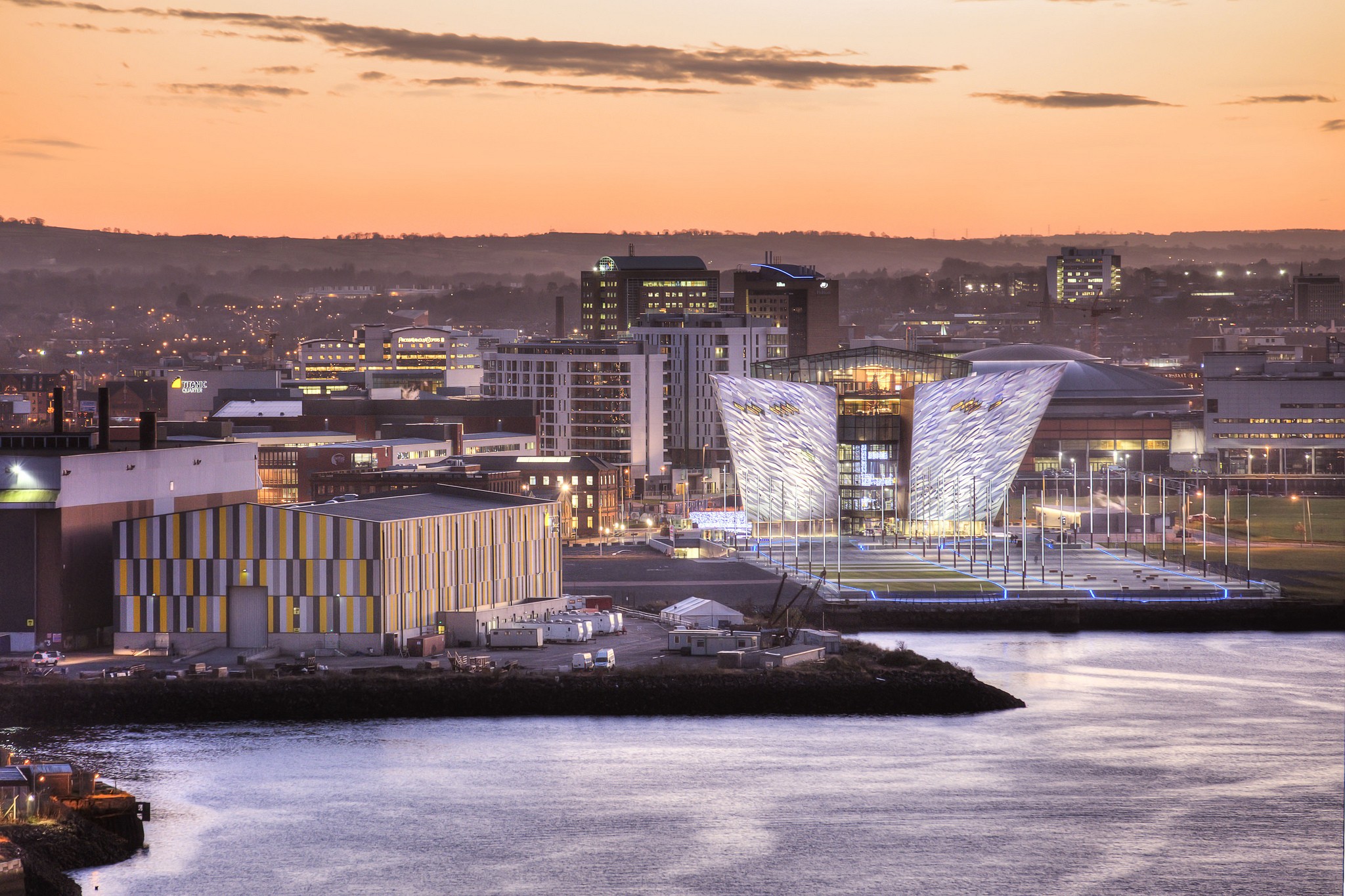 Titanic Belfast (VB Harbour Sunset)