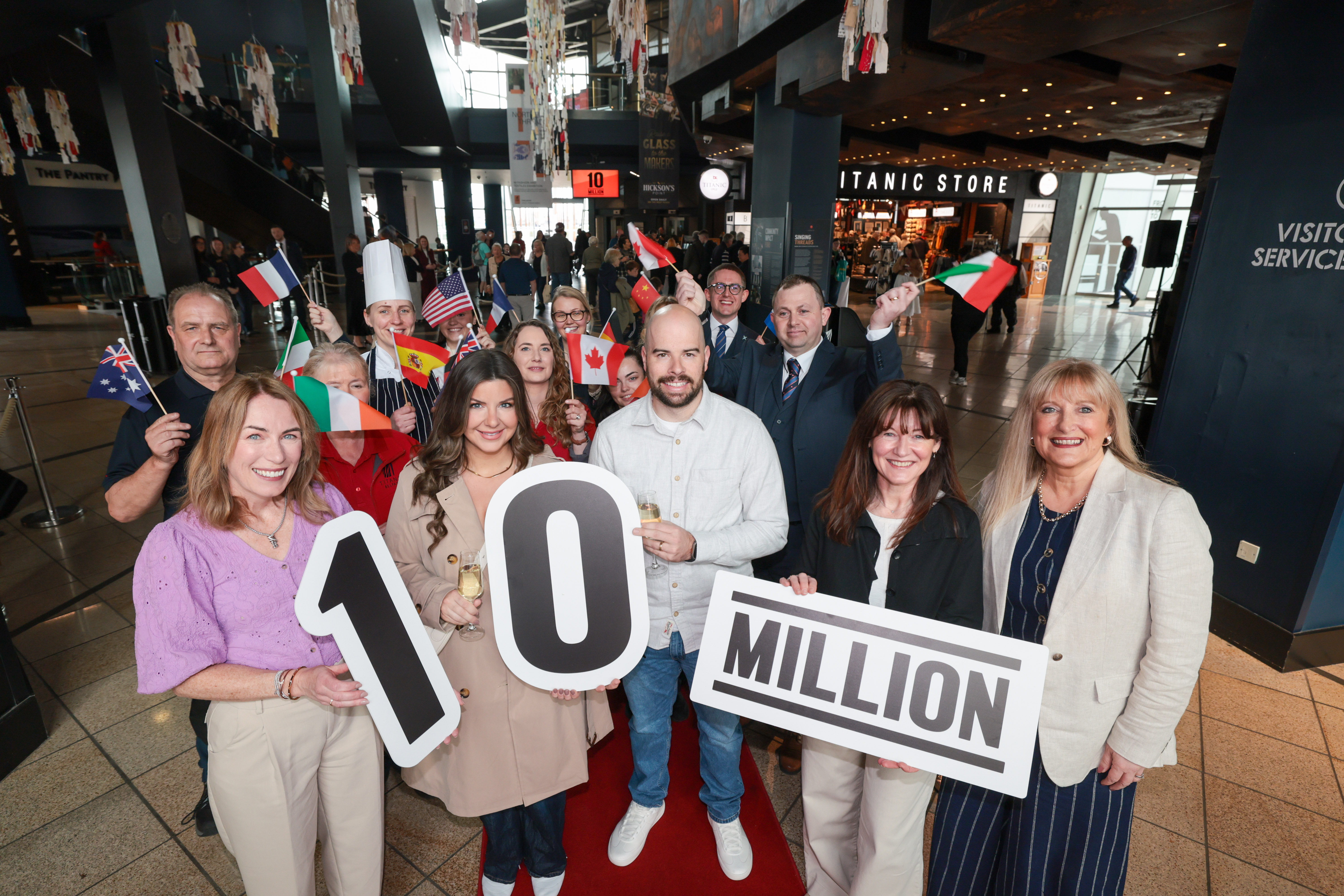 Titanic Belfast 10 Millionth Visitor 001