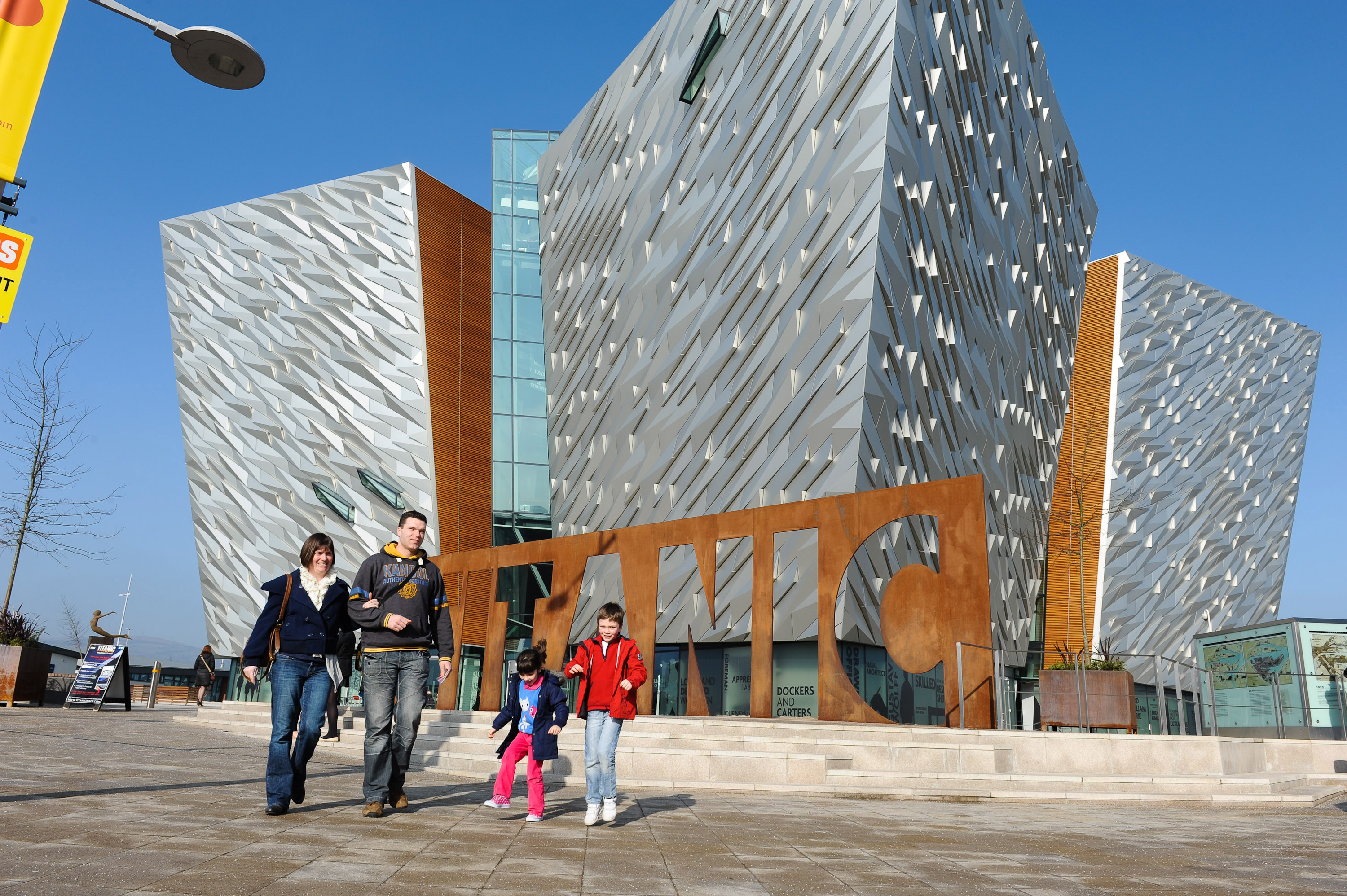 Easter Titanic Belfast exterior