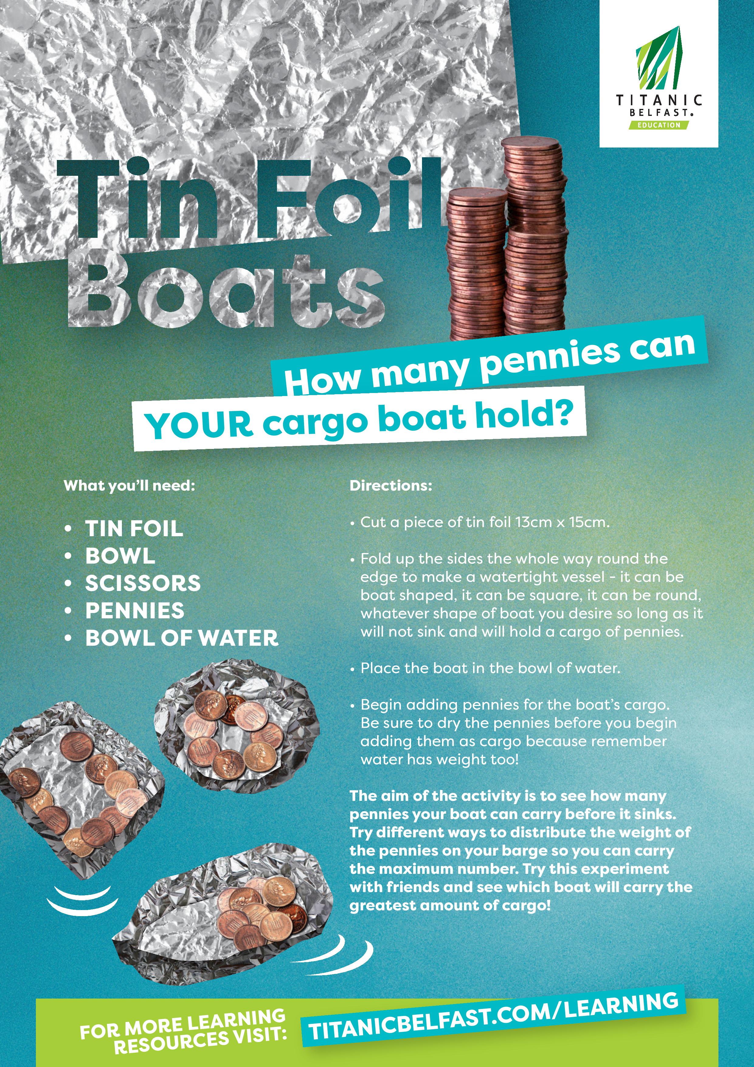 Tin Foil Boats
